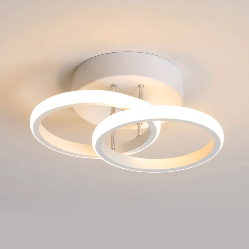 Modern Black LED Ceiling Lamp