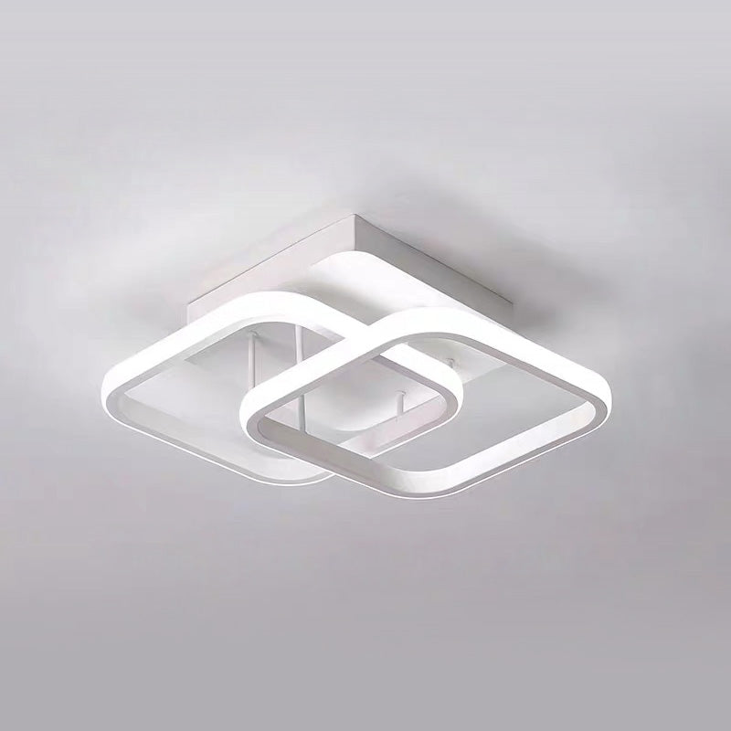 Modern Black LED Ceiling Lamp