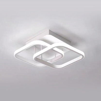 Modern Black LED Ceiling Lamp