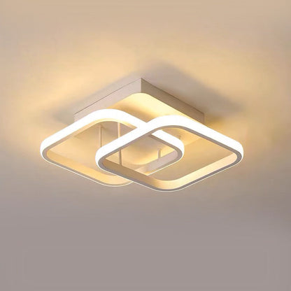 Modern Black LED Ceiling Lamp