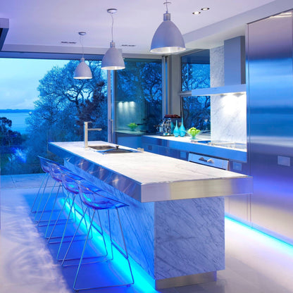 Color Changing LED Strip Light Waterproof Remote Control