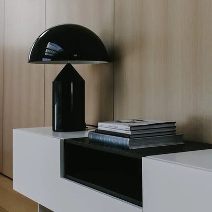 Contemporary Gold Dome LED Desk Lamp 3-Light