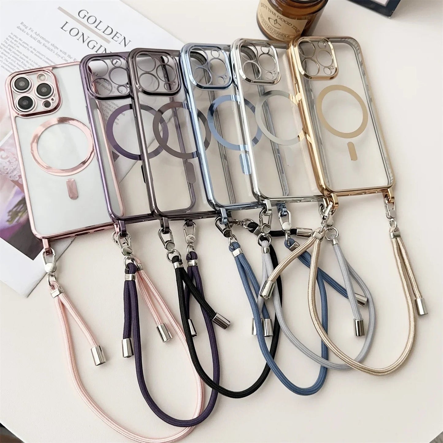 Fesara Premium MagSafe Crossbody iPhone Case