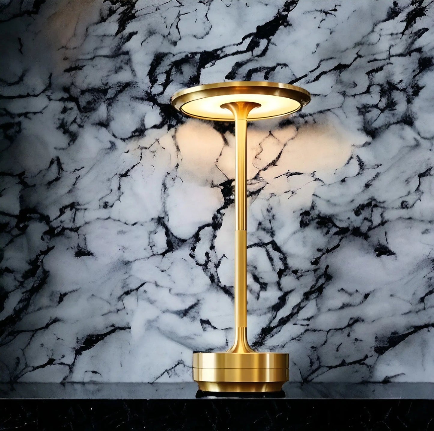 Stylish Touch Table Lamp with Color Changing LED Light
