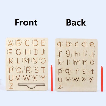 Educational Double Sided Wooden Learning Board