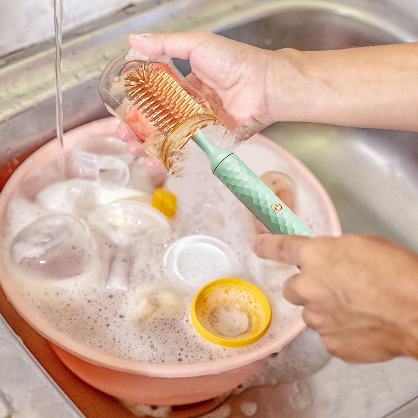 Fast Electric Bottle Brush Cleaner - Easy to Use