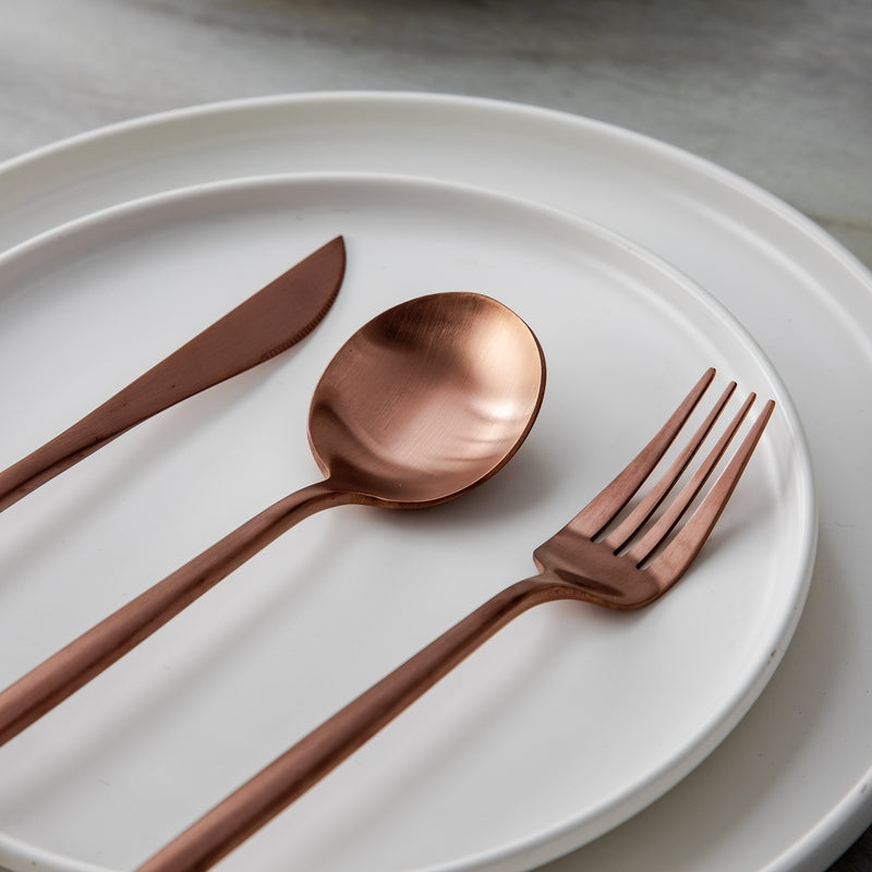 Premium Modern 20pc Cutlery Set Stainless Steel