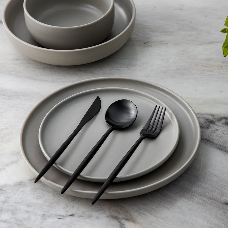 Premium Steel Cutlery Set in Chic Colors