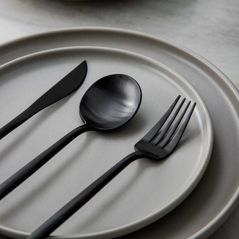 Modern Stainless Steel Flatware Simple Elegance