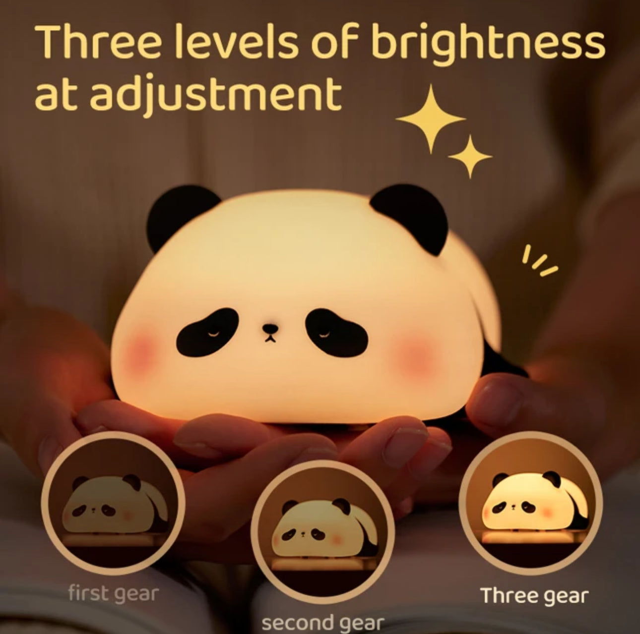 Fesara Cute Kids LED Nightlight Panda