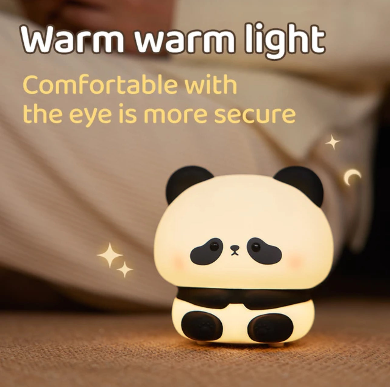 Fesara Cute Kids LED Nightlight Panda