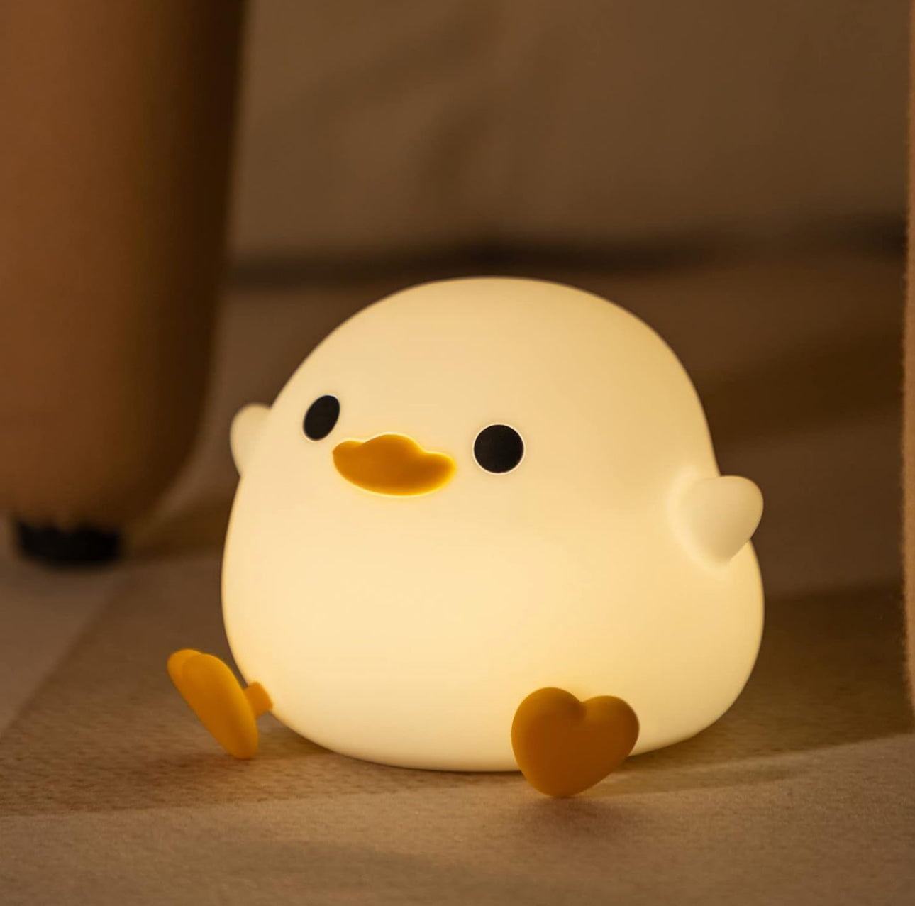 Colorful Quacking LED Night Light Lamp - Fesara