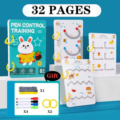 Fesara Pen Control Practice Workbook