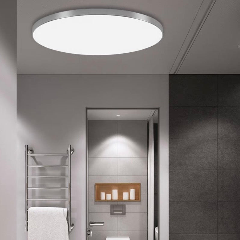 Sleek Circular LED Ceiling Fixture Indoor Home Lighting