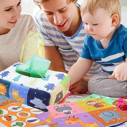 Colorful Tissue Box Toy for Kids