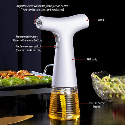 Premium 2-in-1 Kitchen Oil Sprayer Bottle