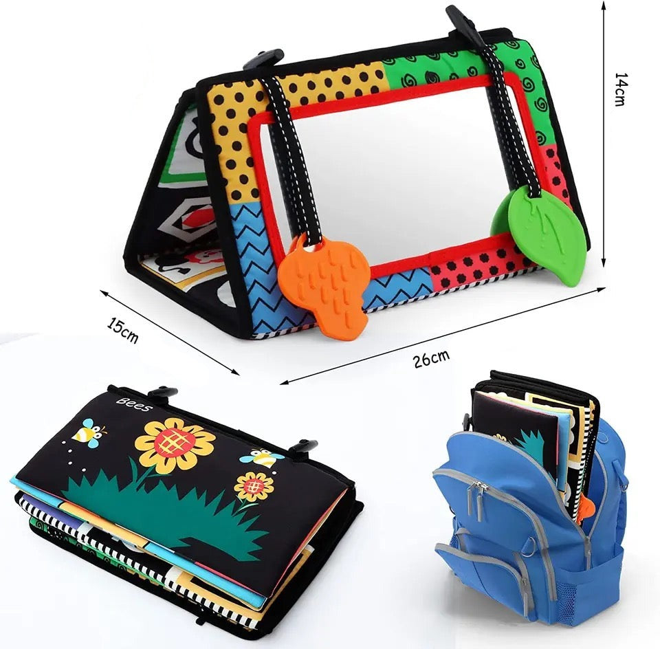 Fun Baby Playmat for Tummy Time and Travel