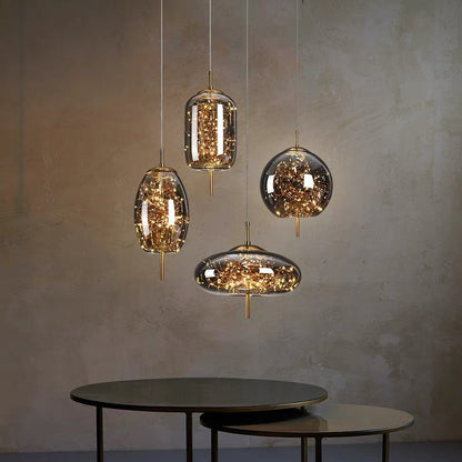 Modern LED Hanging Light Ceiling Fixture