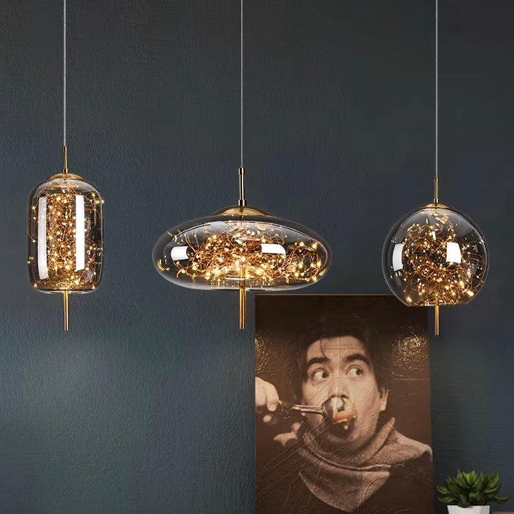 Modern LED Hanging Light Ceiling Fixture