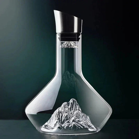 Luxury Glass Large Wine Decanter 1500ml - Fesara