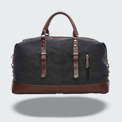 Stylish Leather Travel Duffle Bag 54cm
