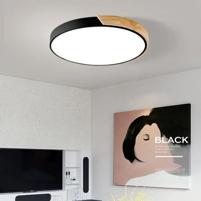 Simple Circular Lamp for Modern Home Lighting - Fesara