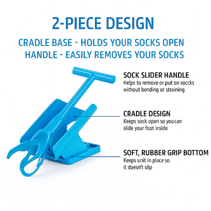 Easy On Sock Helper for Independent Living