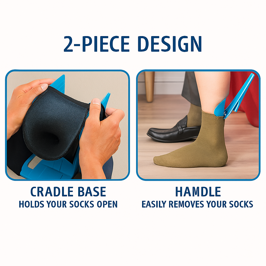 Easy On Sock Helper for Independent Living