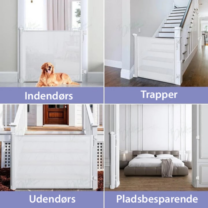 Wide Adjustable Baby Pet Safety Barrier Gate