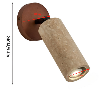 Versatile Wooden LED Wall and Ceiling Light Fixture