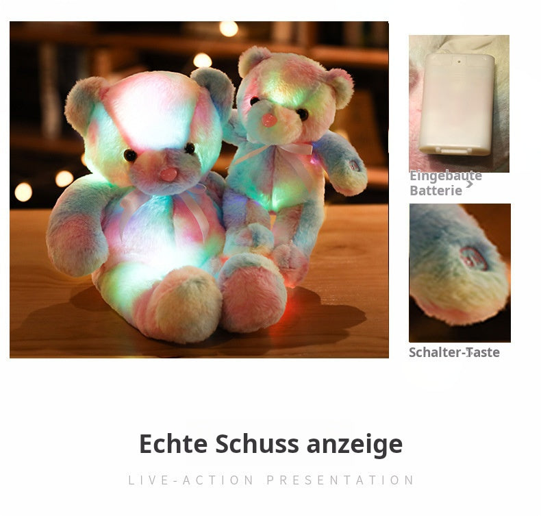Bright LED Soft Teddy Bear Night Light