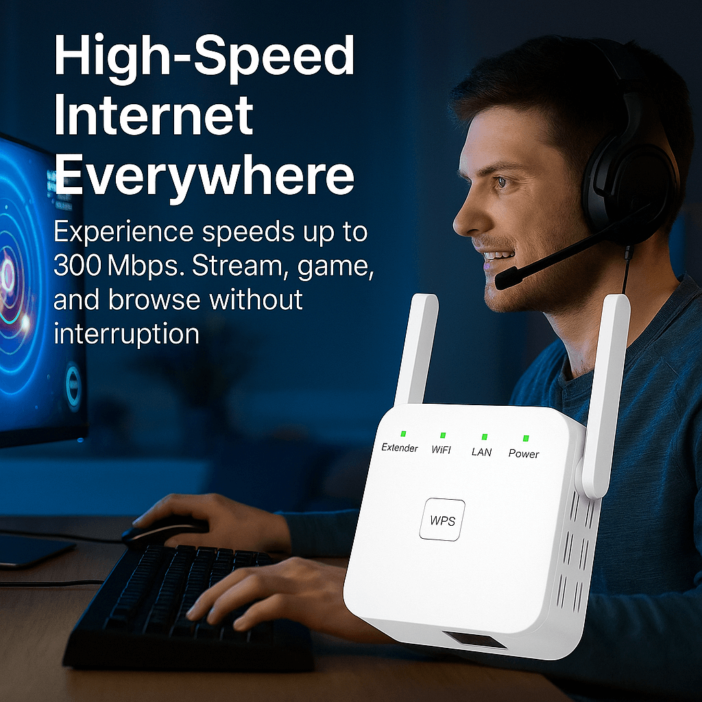 Fast Whole House WiFi Signal Amplifier Booster