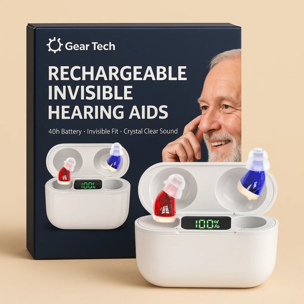 Clear Sound Rechargeable In-Ear Hearing Aids - Fesara