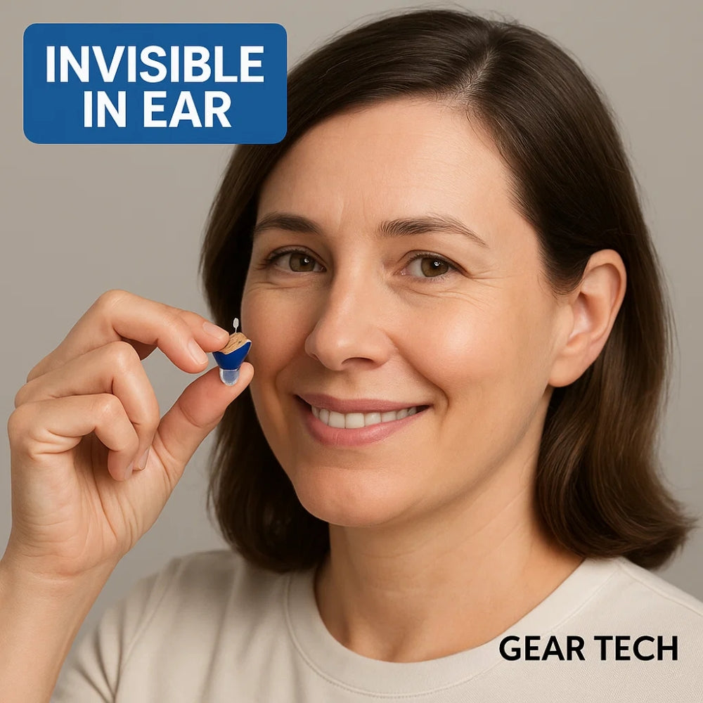 Clear Sound Rechargeable In-Ear Hearing Aids