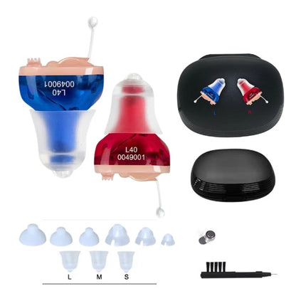 Clear Sound Rechargeable In-Ear Hearing Aids