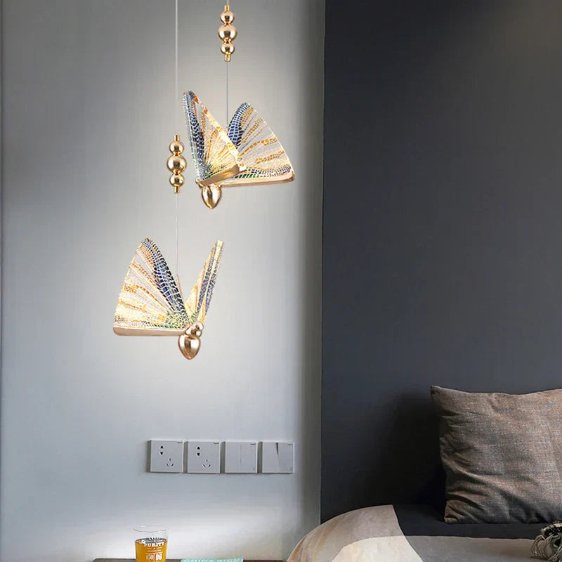 Stylish Butterfly LED Hanging Light Fixture