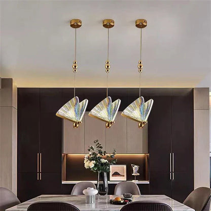 Colorful Butterfly Hanging Light Pendant
