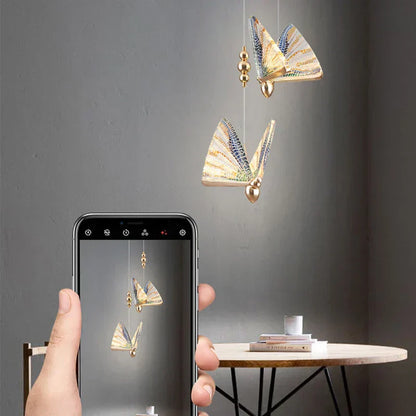 Stylish Butterfly LED Hanging Light Fixture