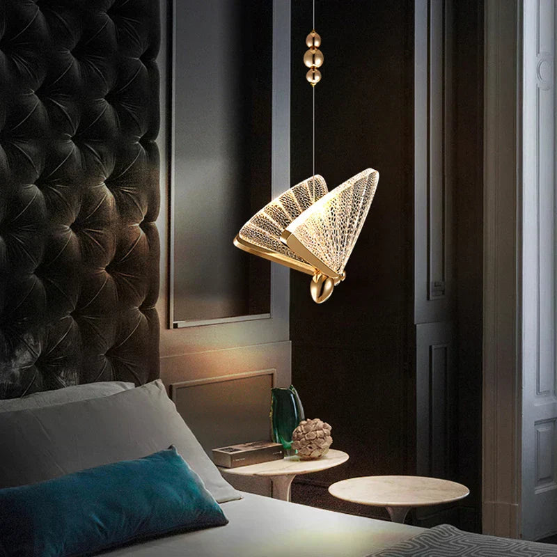 Stylish Butterfly LED Hanging Light Fixture