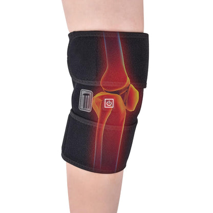 Electric Heated Knee Pad - Advanced Knee Protector with Vibration Massage for Pain Relief-3