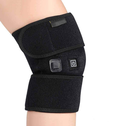 Electric Heated Knee Pad - Advanced Knee Protector with Vibration Massage for Pain Relief-2