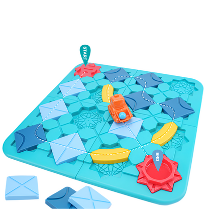 Interactive Wooden Puzzle Board Game - Fesara