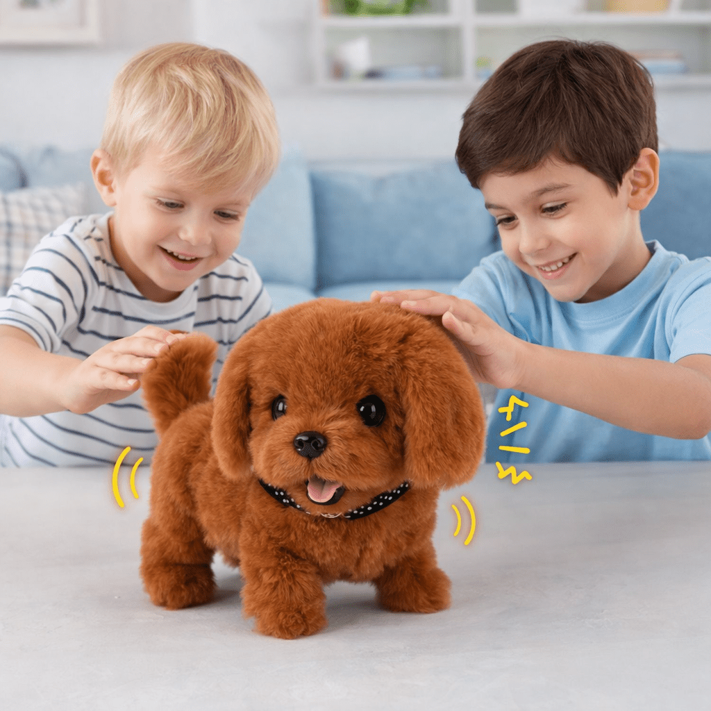 Fun Electronic Pet Dog Toy with Realistic Sounds