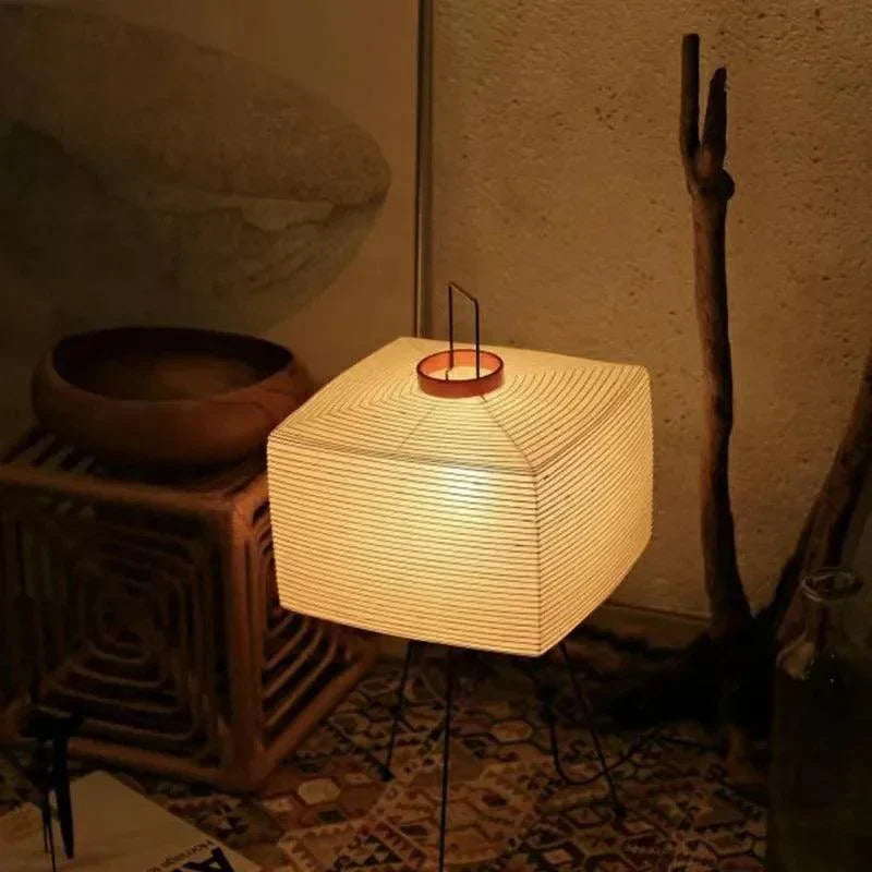 Simple Japanese Style Paper Lamp