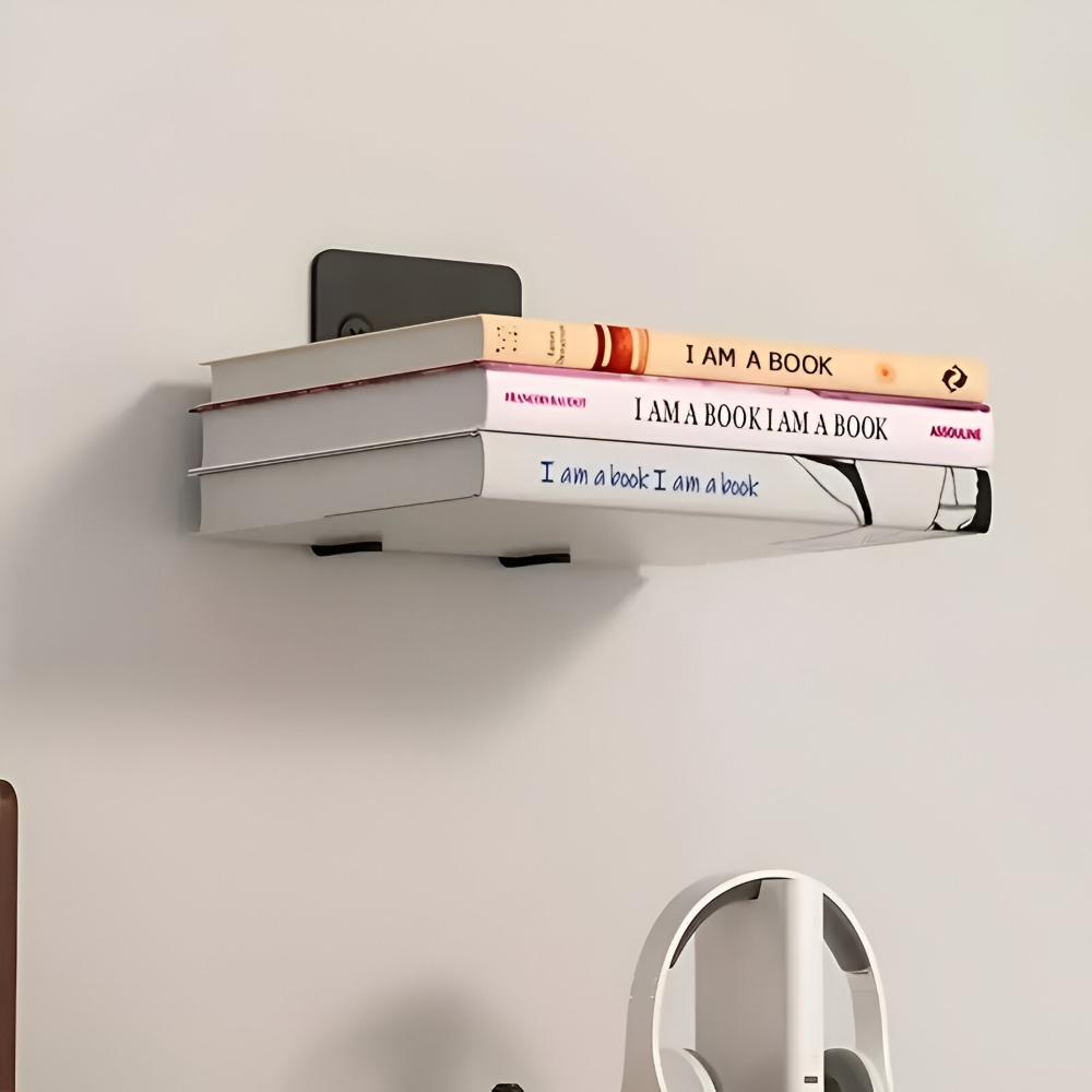 Hidden Wall Mount Book Shelves - Fesara