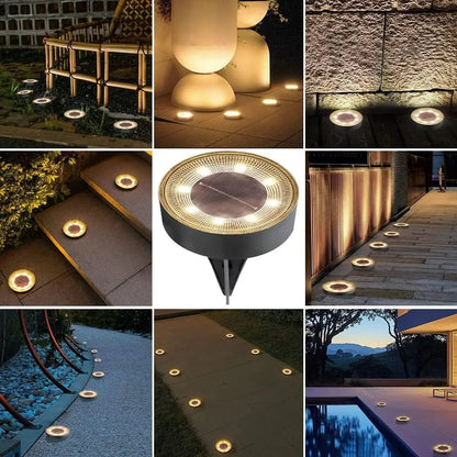 Bright Solar Powered Garden Lights