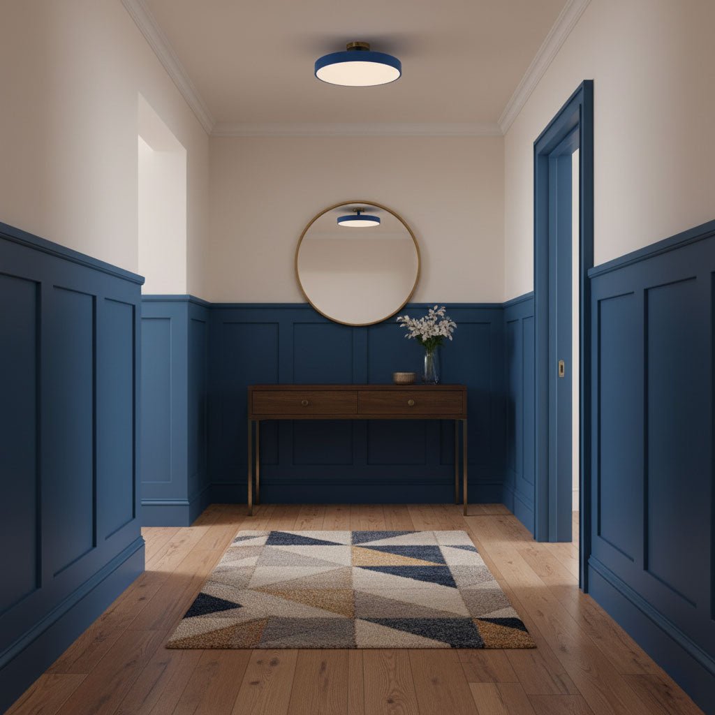 Sleek Circular LED Ceiling Light Fixtures