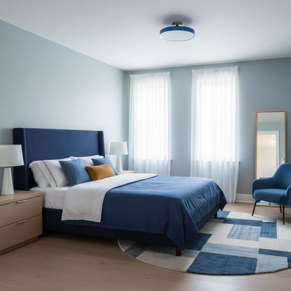 Sleek Circular LED Ceiling Light Fixtures