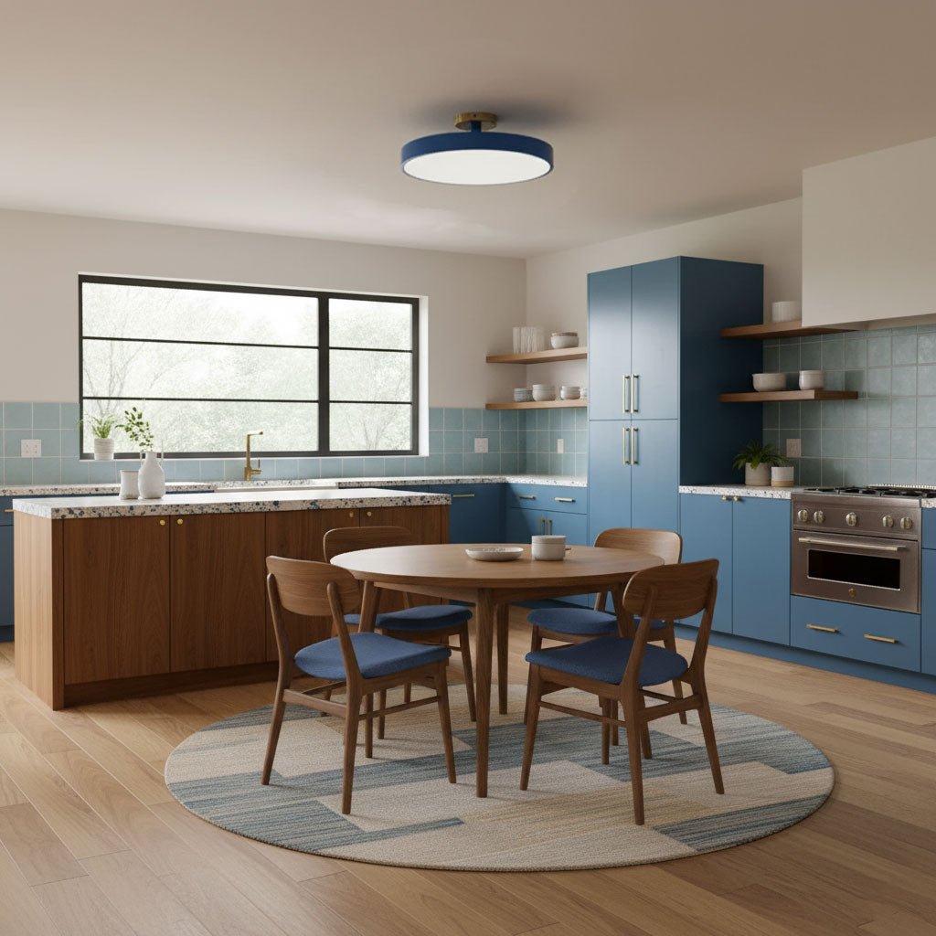 Sleek Circular LED Ceiling Light Fixtures