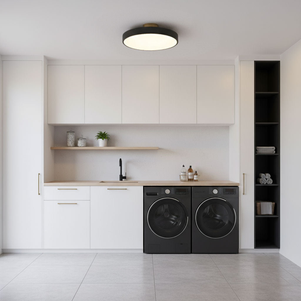 Sleek Circular LED Ceiling Light Fixtures